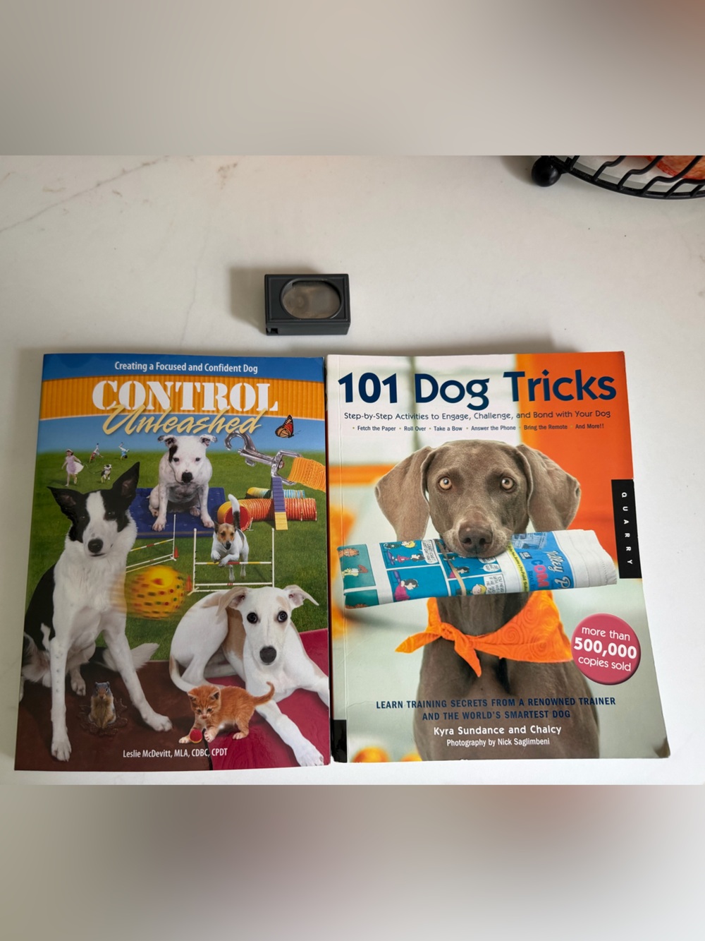 Dog Training Bundle (2 Books and a Clicker)